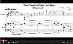 Video: Three Pieces for Clarinet and Piano by David Bennett Thomas